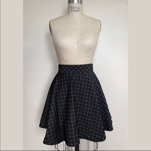 School girl skater skirt